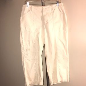 St John’s Bay cropped cotton trousers SIZE 8